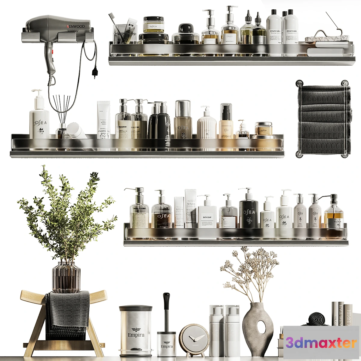 1463198 - Bath room accessories 25 3D Max