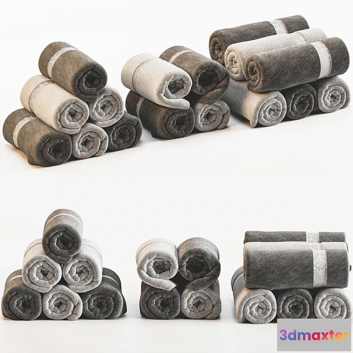 1466338 - Towels_22 3D Max