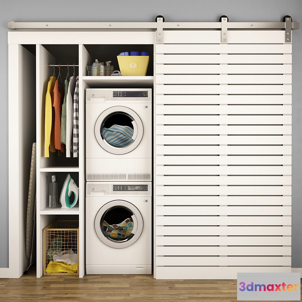 1467564 - LAUNDRY SET I Laundry_03 3D Max