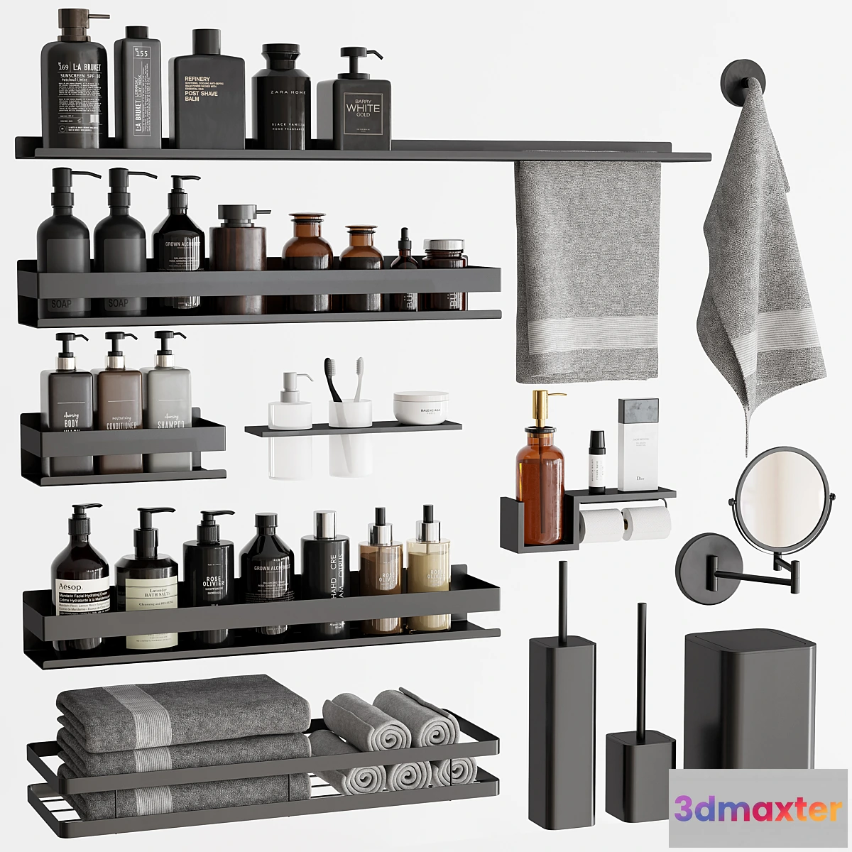 1467822 - Bathroom Accessories 83 3D Max