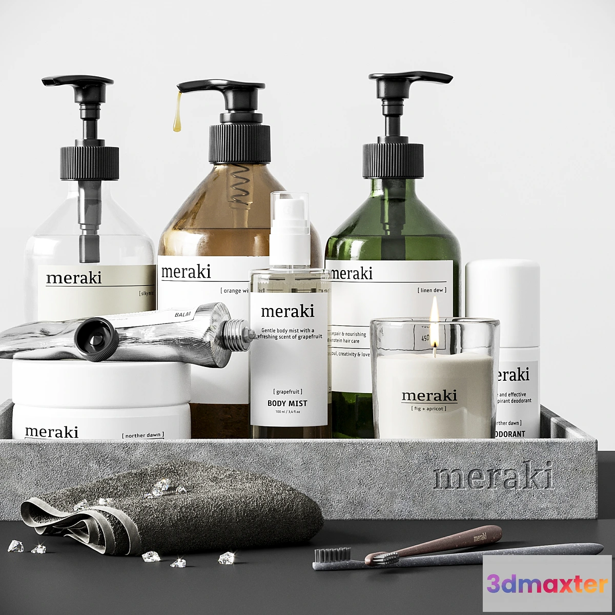 1469504 - Meraki Bathroom Set 4 3D Max