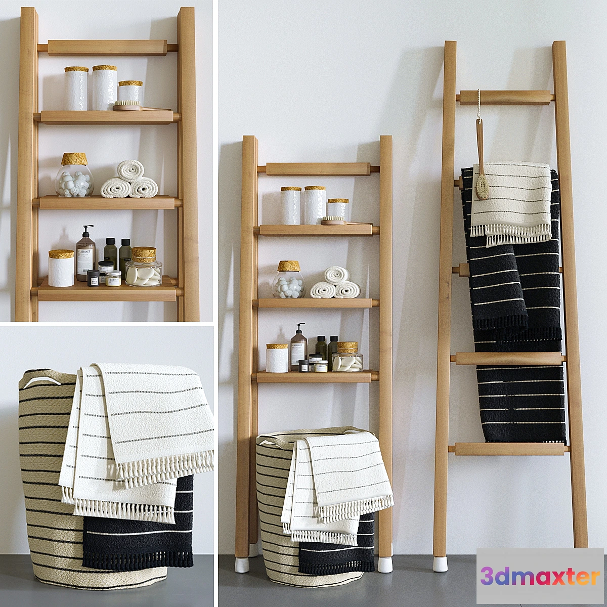 1470808 - Bathroom decorative set # 6 3D Max