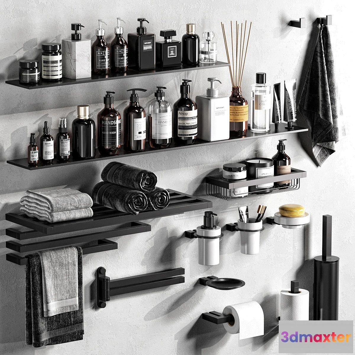 1473560 - DeRosso Datura accessories 3D Max