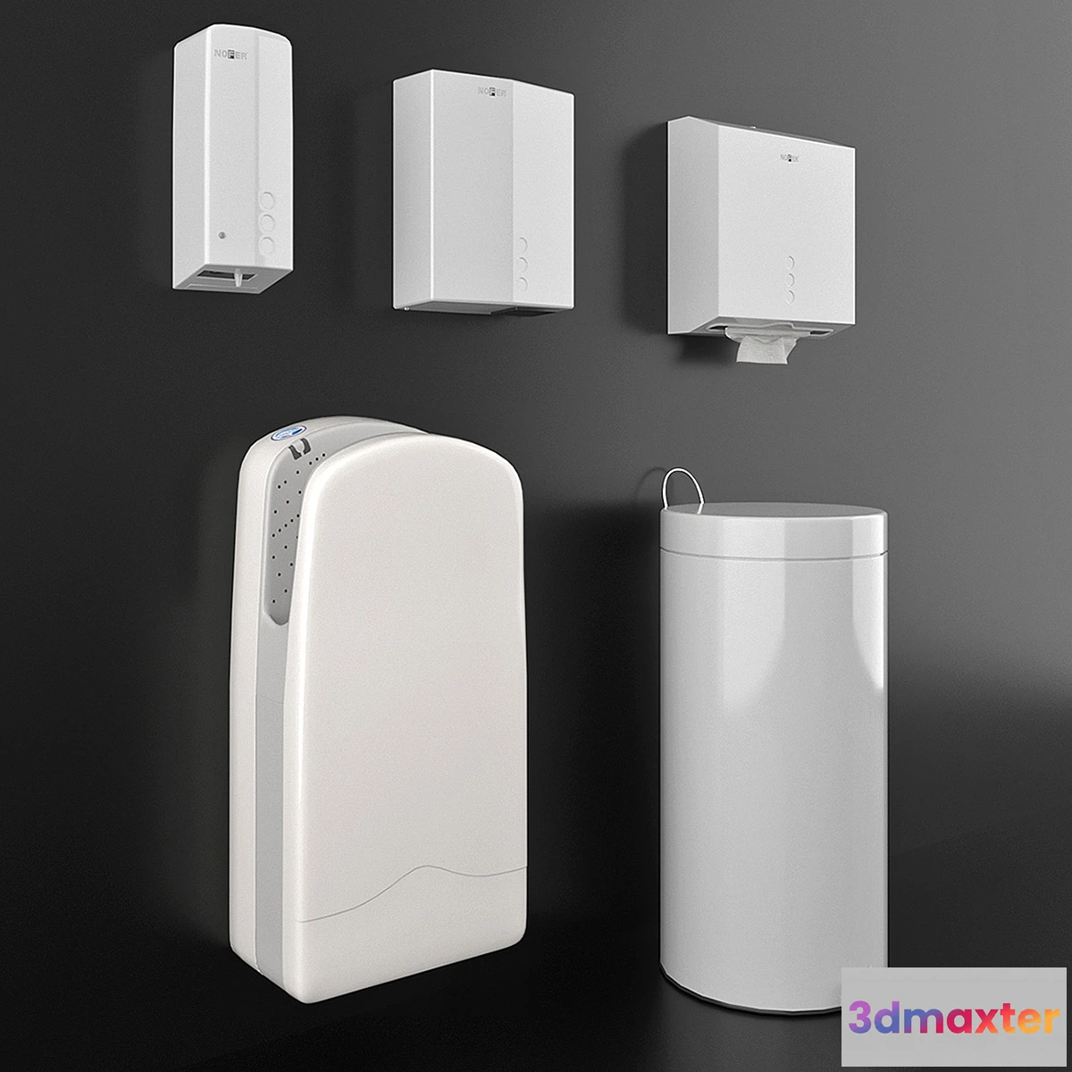 1477094 - NOFER whiteSET # 08 3D Max