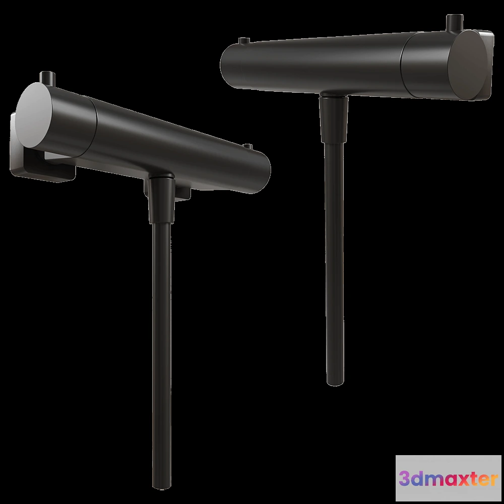 1585211 - Hotbath srl - Wall-mounted shower mixer GL008 3D Max