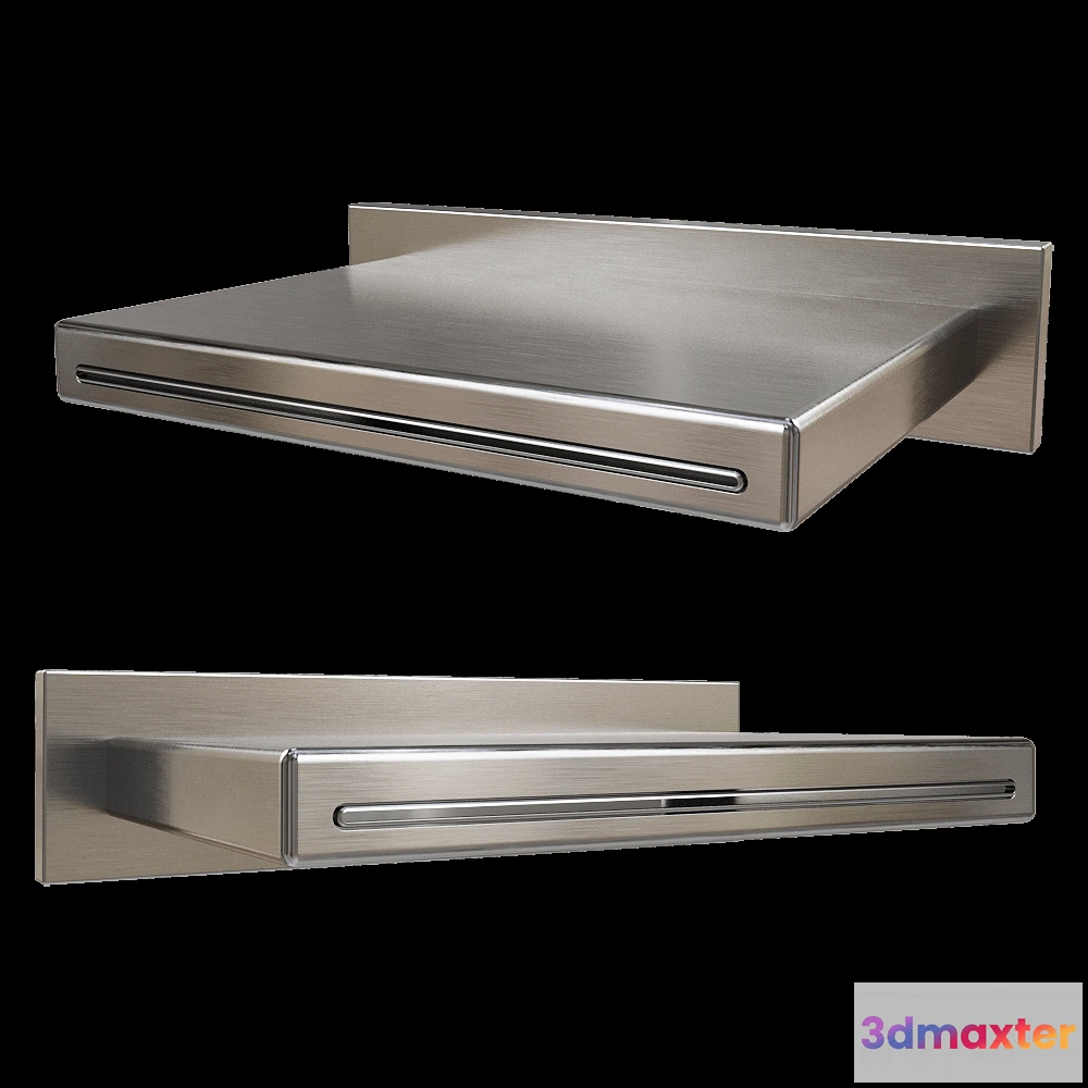 1585215 - Hotbath srl - Waterfall spout for bathtub AR160 3D Max