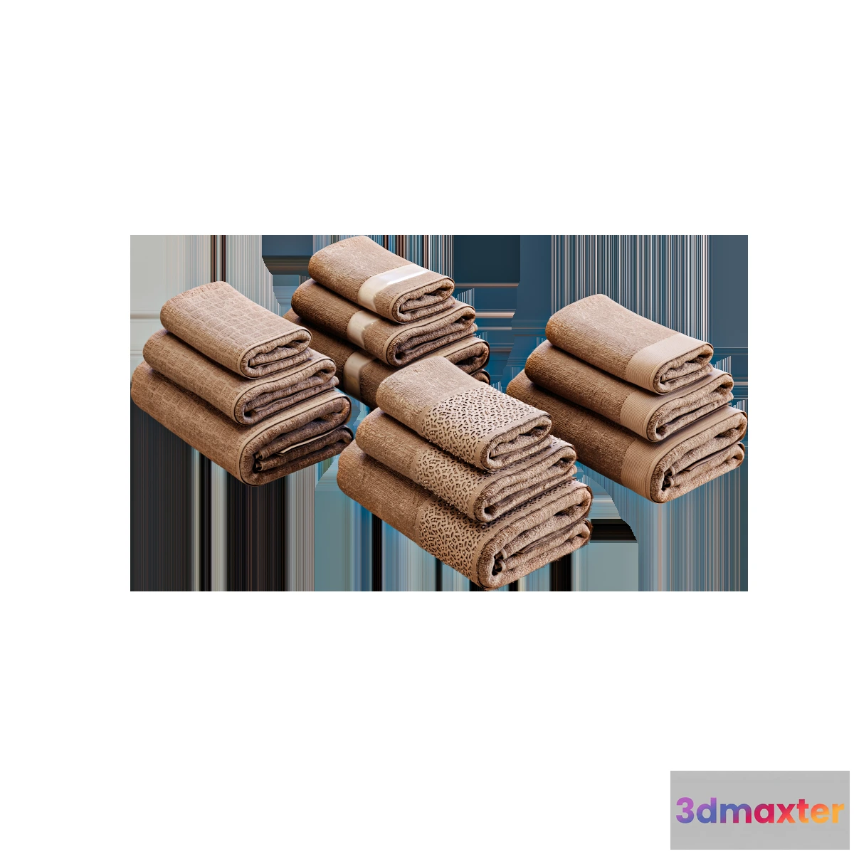 1585353 - bathroom - Soft towels 3D Max