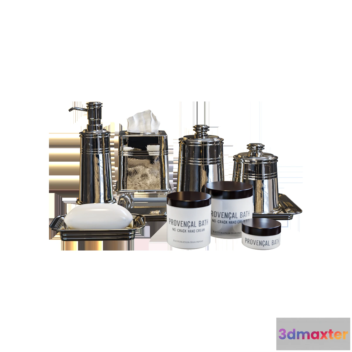 1585365 - bathroom - Bath accesories 06 3D Max