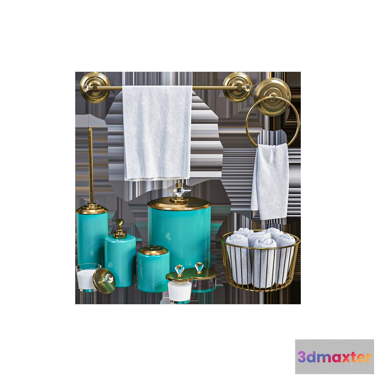 1585387 - bathroom - Bath accessories 3D Max