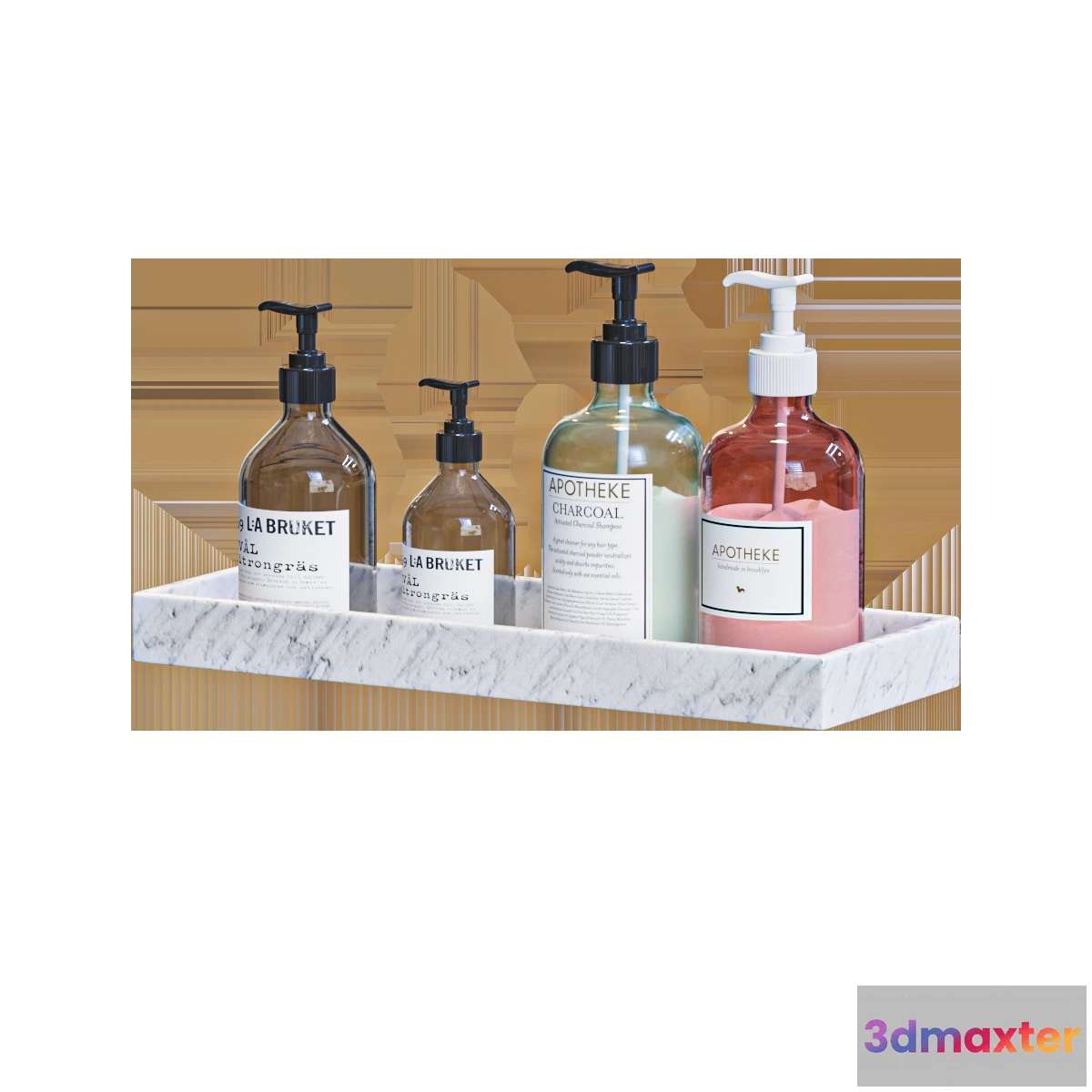 1585395 - bathroom - Shampoos collection 3D Max