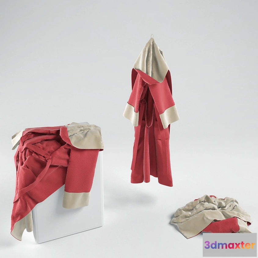 1585417 - bathroom - Bathroom clothes 07 3D Max