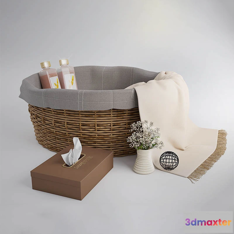 1585429 - bathroom - Bathroom decor set 6 3D Max