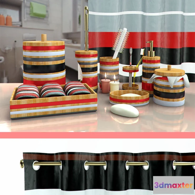 1585441 - bathroom - SONIA bathroom accessories 3D Max