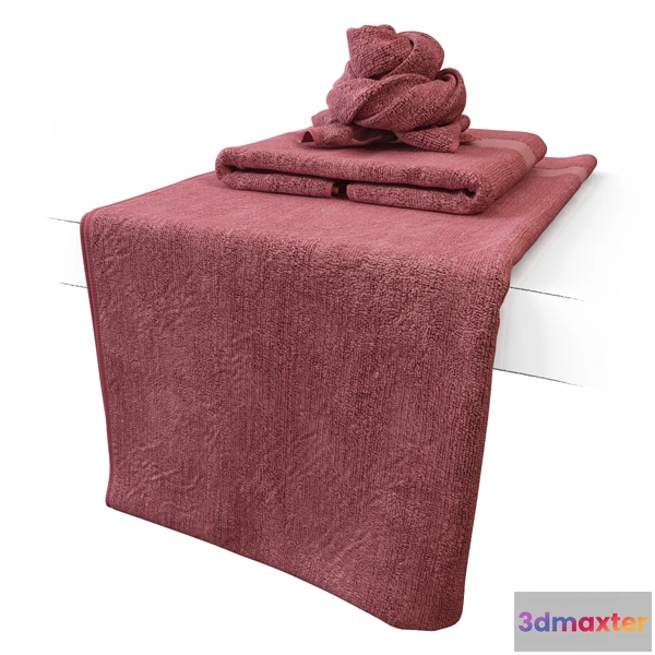 1585455 - bathroom - Towel for bathroom 452 3D Max