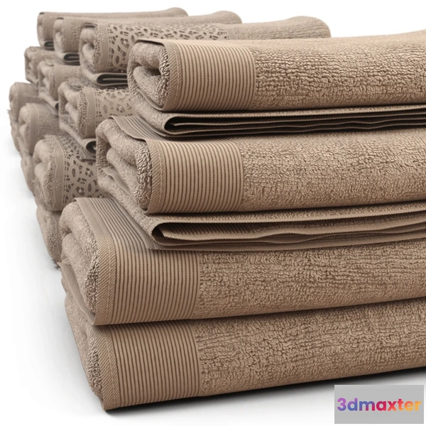 1585463 - bathroom - Towels for bathroom 45 3D Max