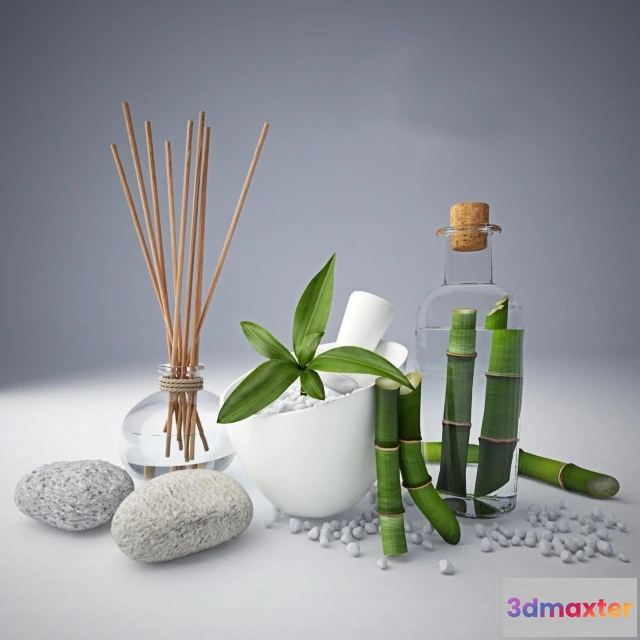 1585465 - bathroom - Bathroom accessories 03 3D Max