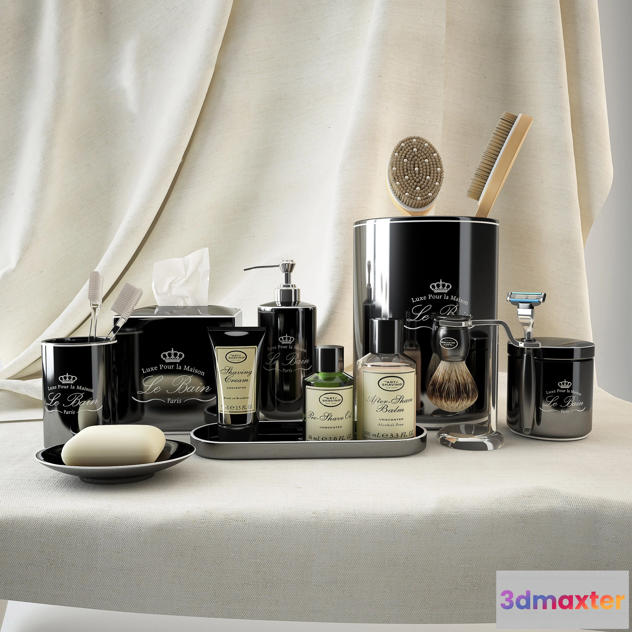 1585475 - bathroom - RH bath set 2 3D Max