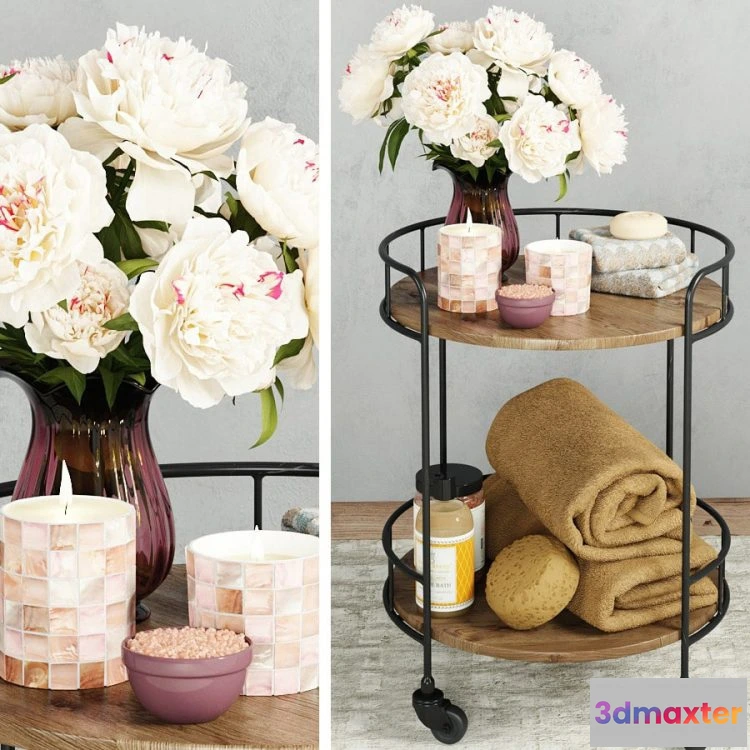 1585483 - bathroom - Decorative set for bathroom 9 3D Max