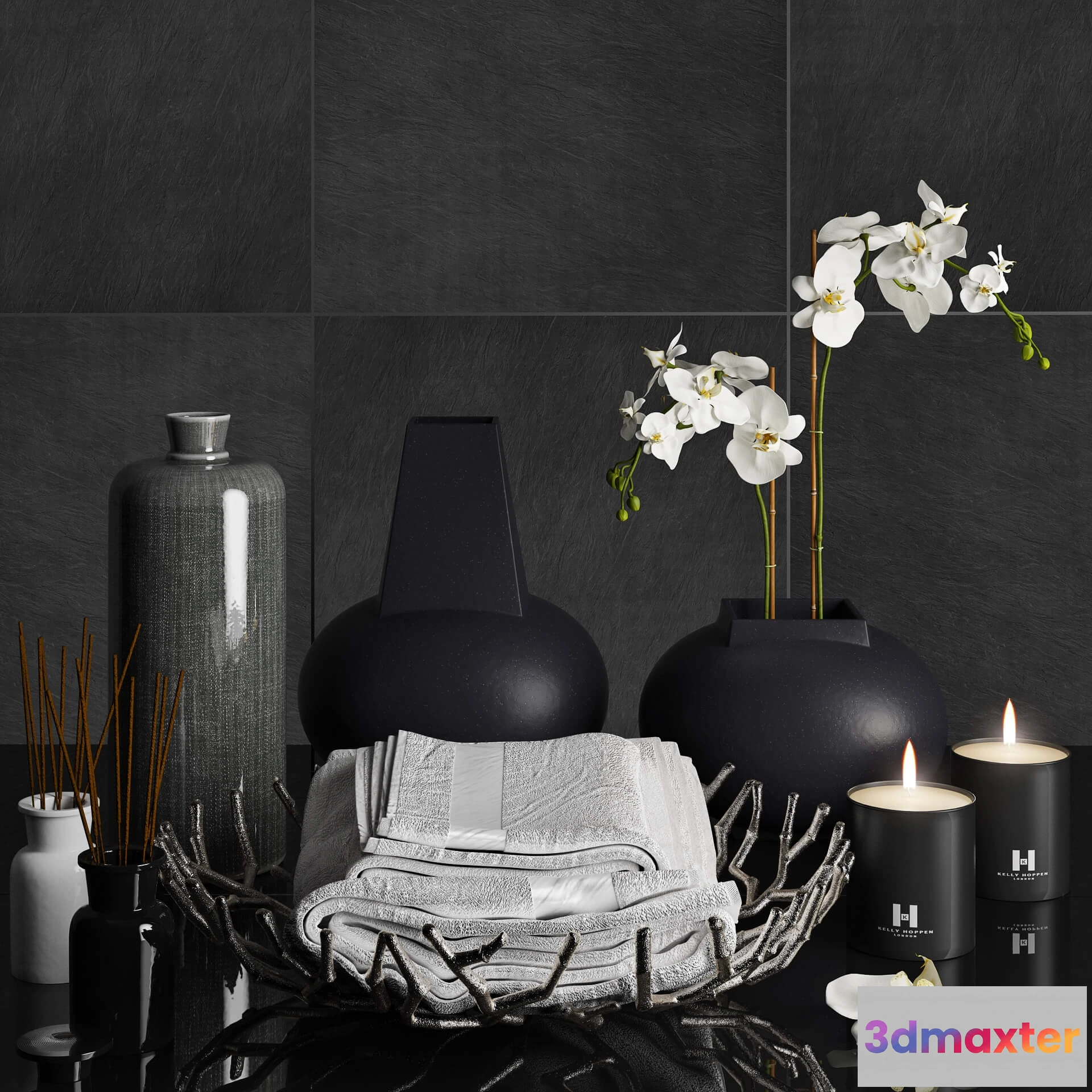 1585489 - bathroom - Decoration set for bathroom 569 3D Max