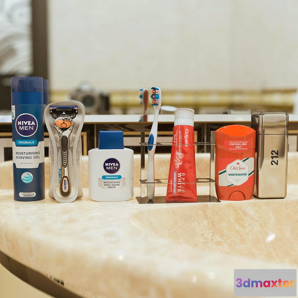 1585491 - bathroom - Men’s set 07 3D Max