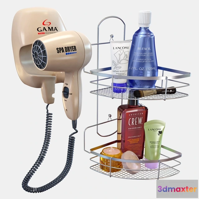 1585531 - bathroom - GAMA dryer 3D Max