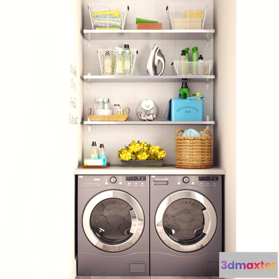 1585577 - bathroom - Bathroom accessories 42 3D Max