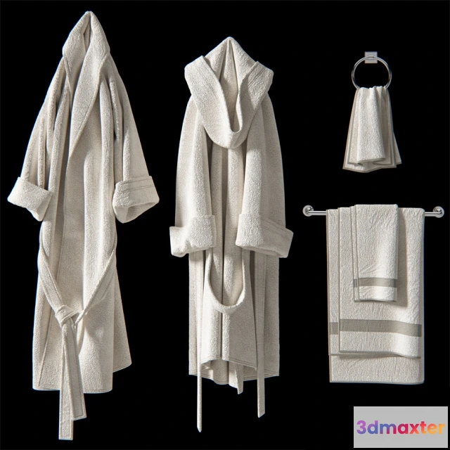 1585639 - bathroom - Bath set 2 1 3D Max