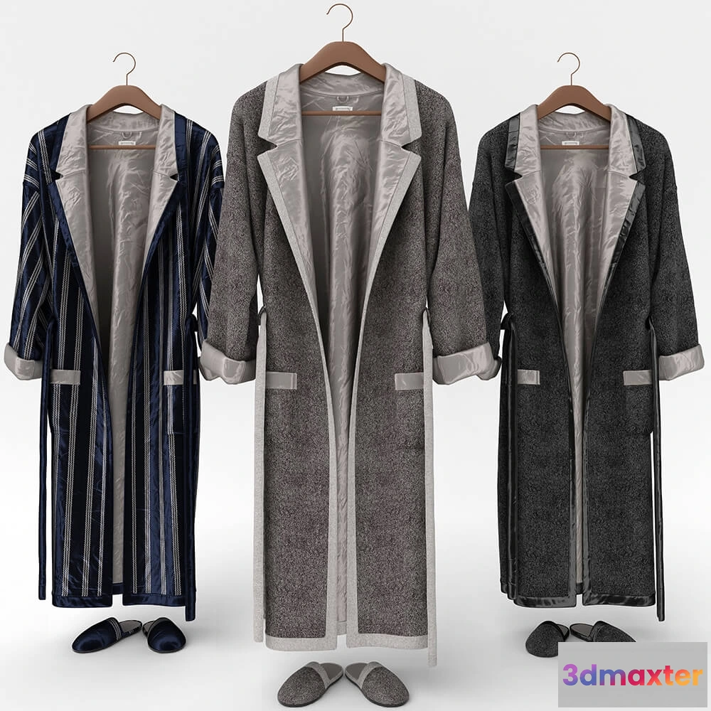 1585643 - bathroom - Bathrobe 12 3D Max