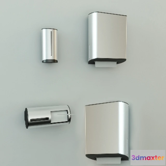 1585657 - bathroom - Accessories for bathrooms 3D Max