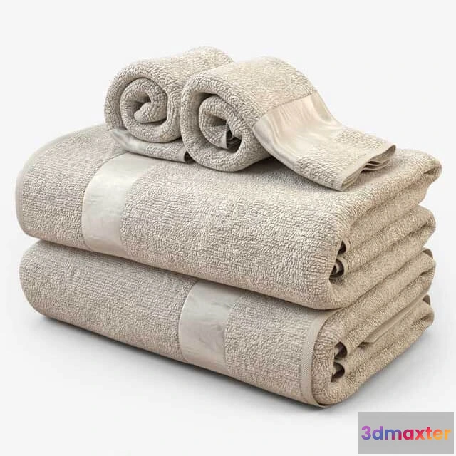 1585679 - bathroom - Towels m20 3D Max