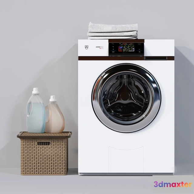 1585719 - bathroom - Washing machine V-ZUG Adora SLQ 3D Max