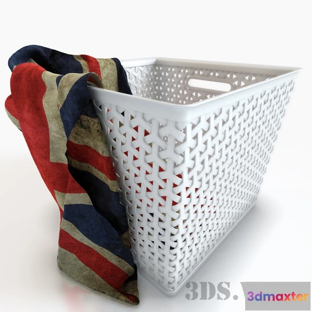 1585761 - bathroom - Laundry basket 3D Max