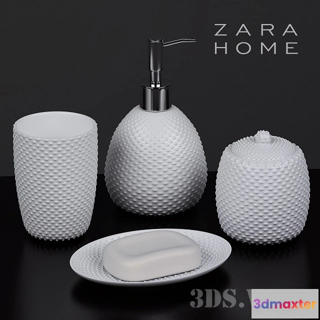 1585777 - bathroom - Bathroom accessories ZARA HOME 3D Max