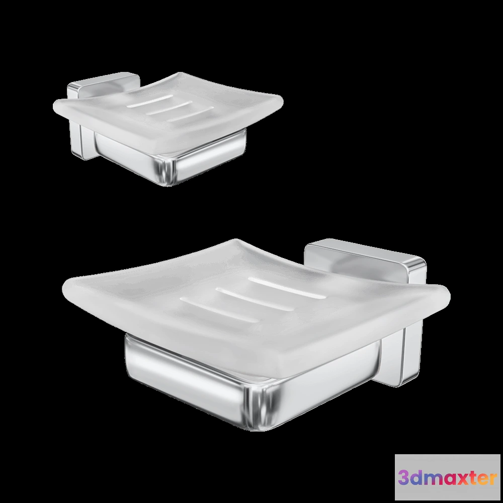 1585851 - WasserKRAFT - Soap dish Dill K-3929 3D Max