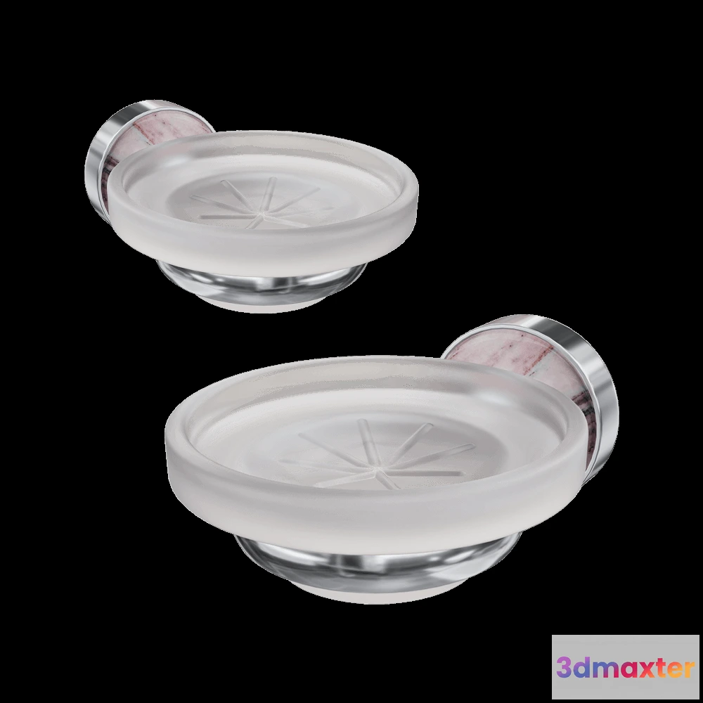 1585881 - WasserKRAFT - Soap dish Aland K-8529 3D Max