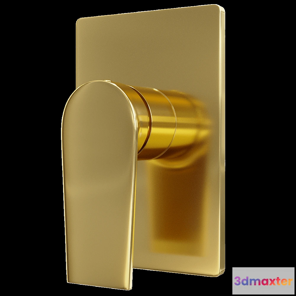 1586497 - WasserKRAFT - Shower mixer Aisch 5551 3D Max