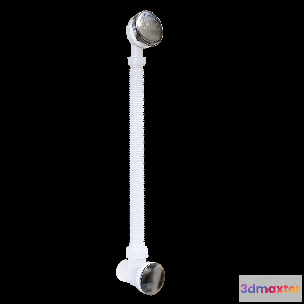 1586501 - WasserKRAFT - Bath waste A205 3D Max