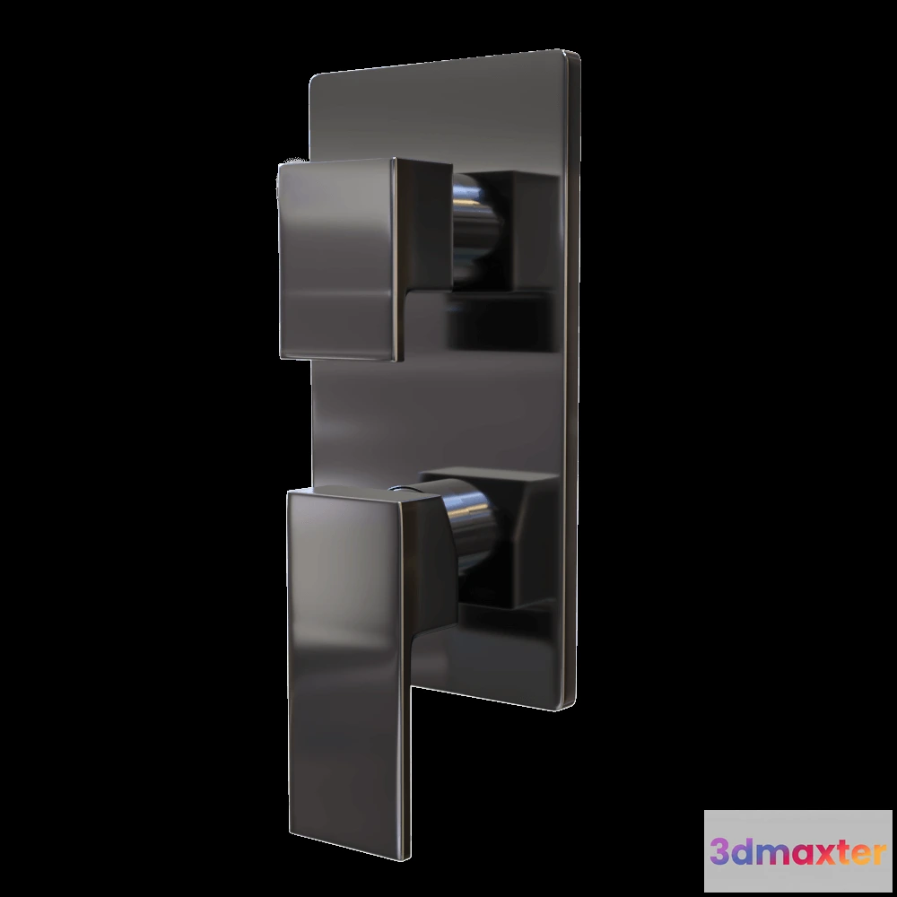 1586517 - WasserKRAFT - Shower mixer Abens 2071 3D Max