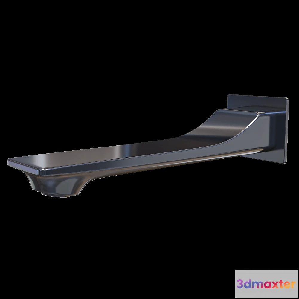 1586525 - WasserKRAFT - Wall-mounted bath spout 8400 3D Max