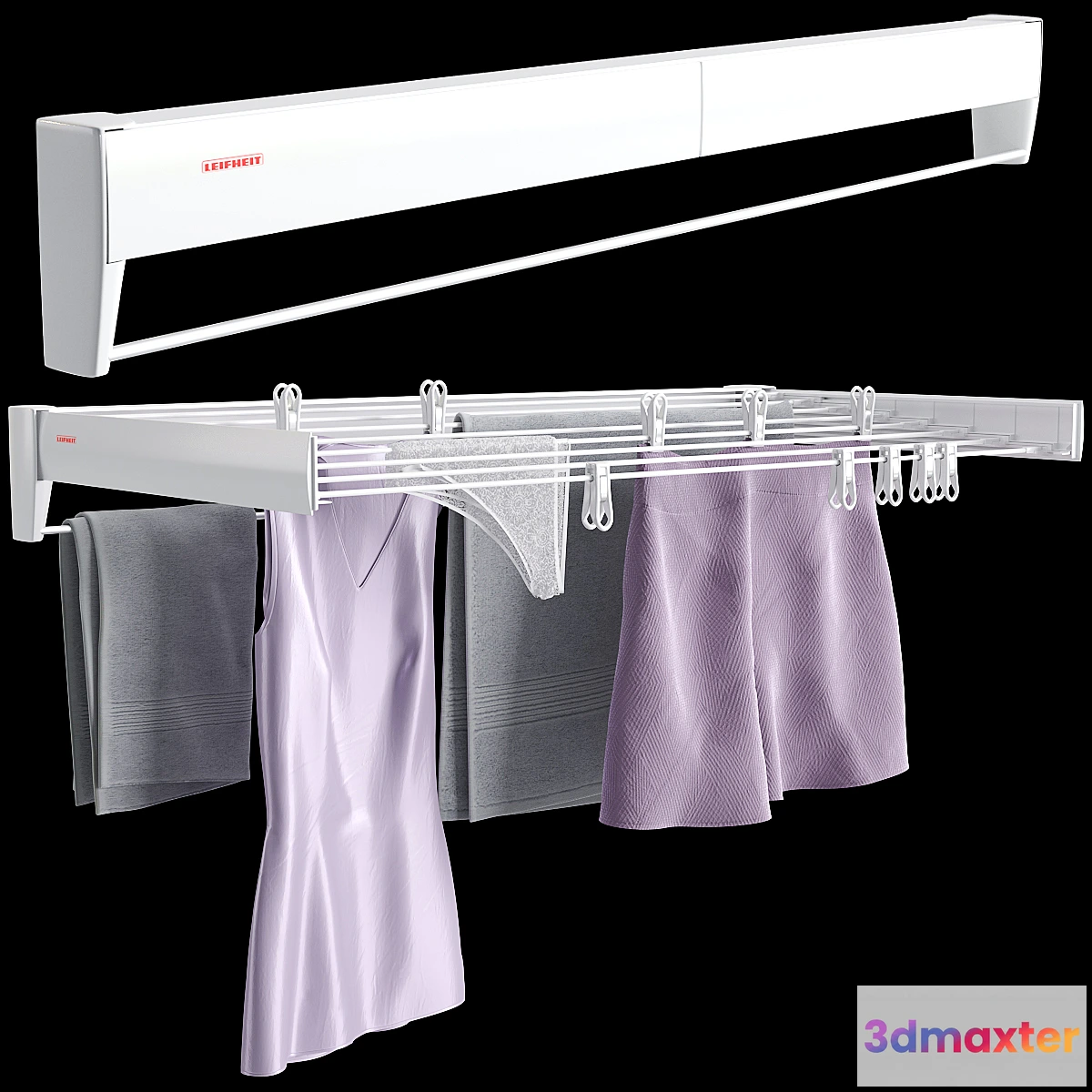 541595 - Clothes Dryer Leifheit Telegant 81 Protect Plus