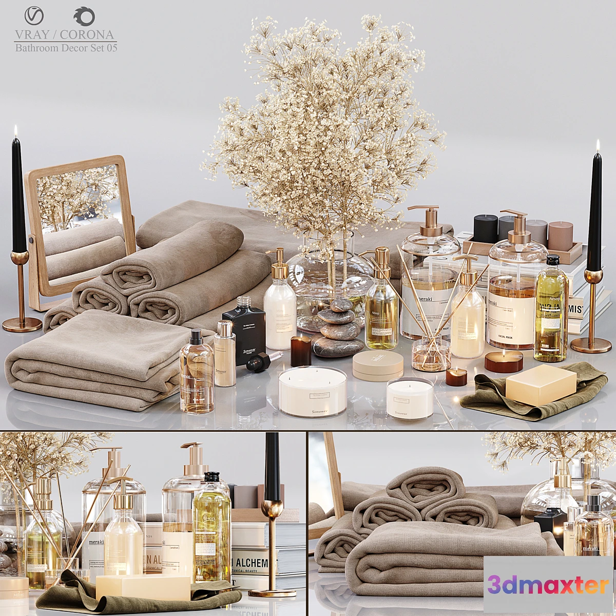 543255 - Bathroom Decor Set 05