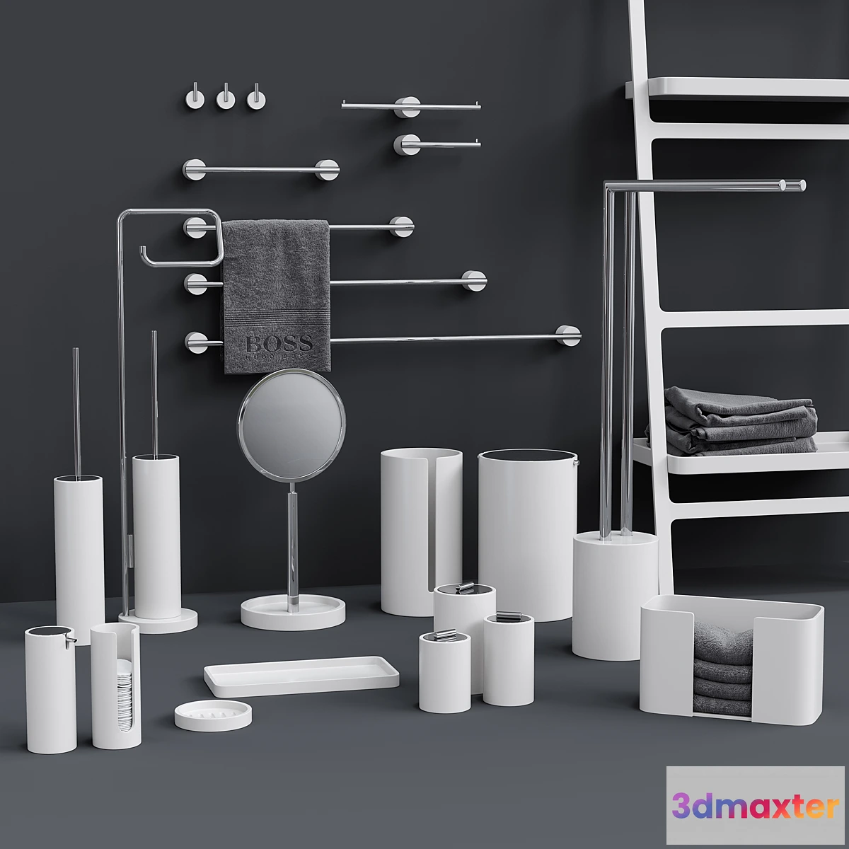 543759 - Bathroom Accessories Decor Walther Stone Collection