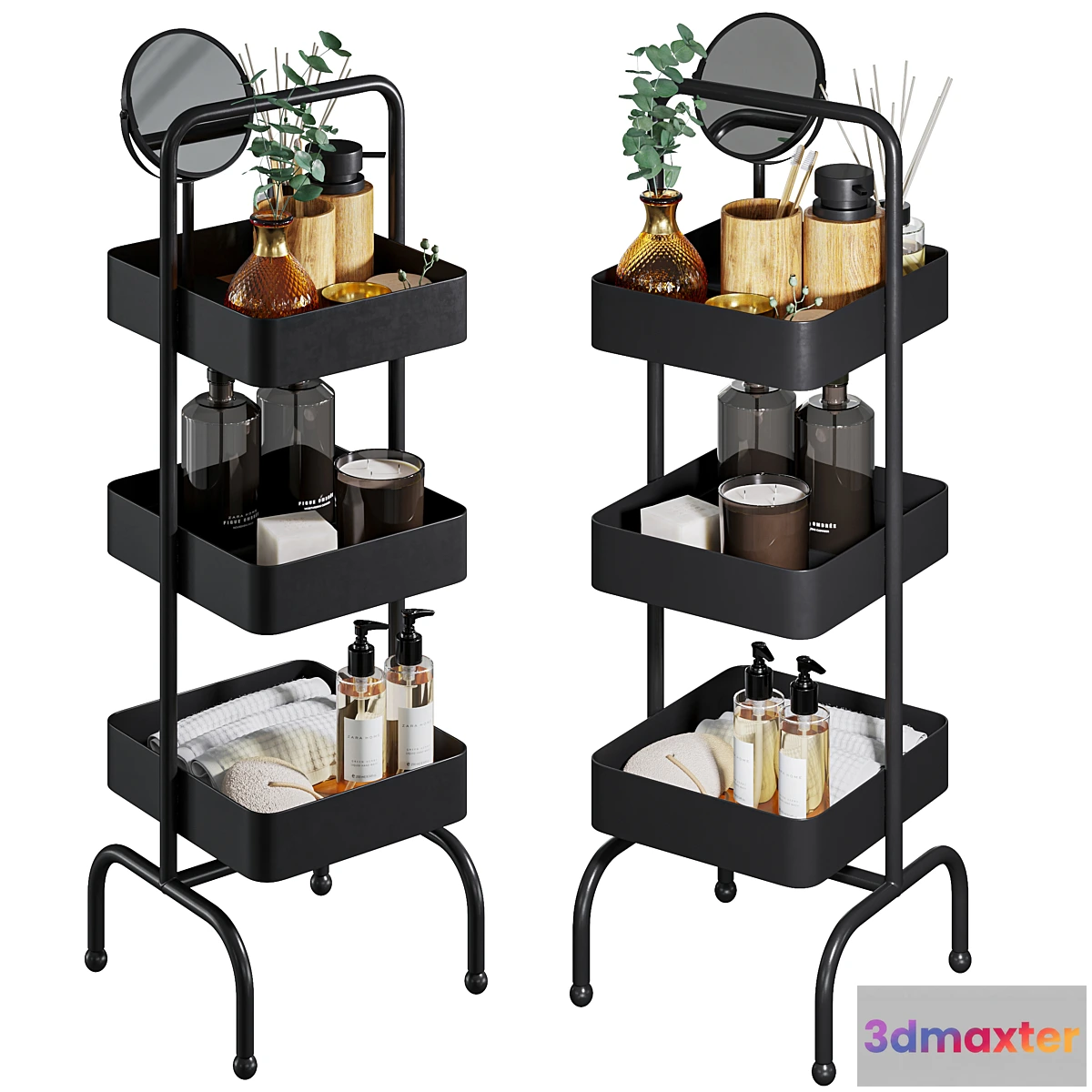 543805 - Zara Home Metal and wood shelf