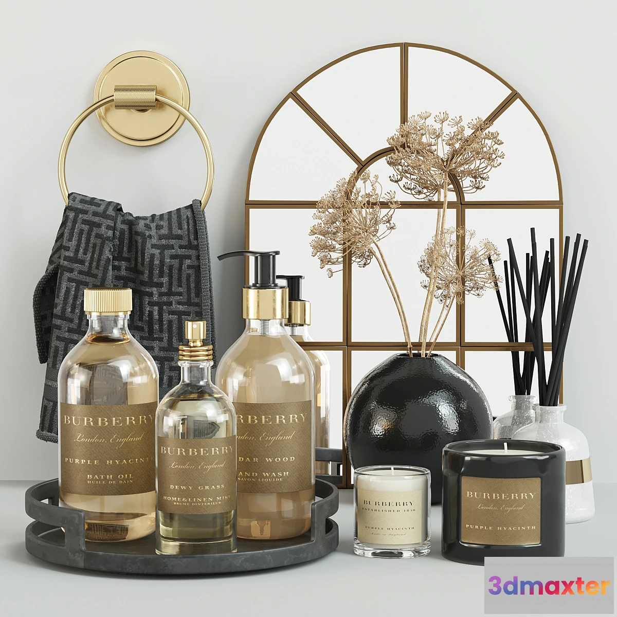 543807 - Burberry Bathroom Set
