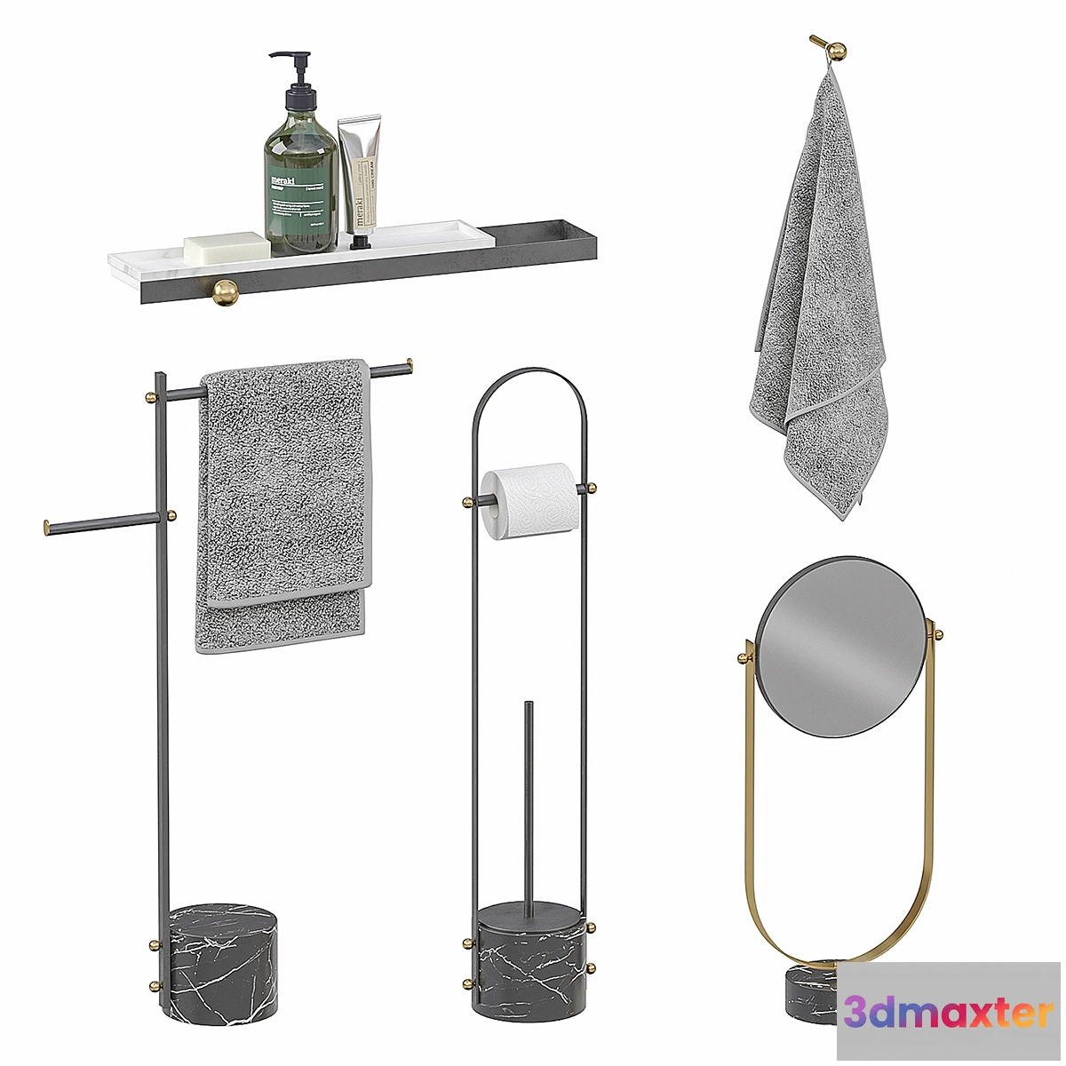 543919 - Ex.t Nouveau bath accessories