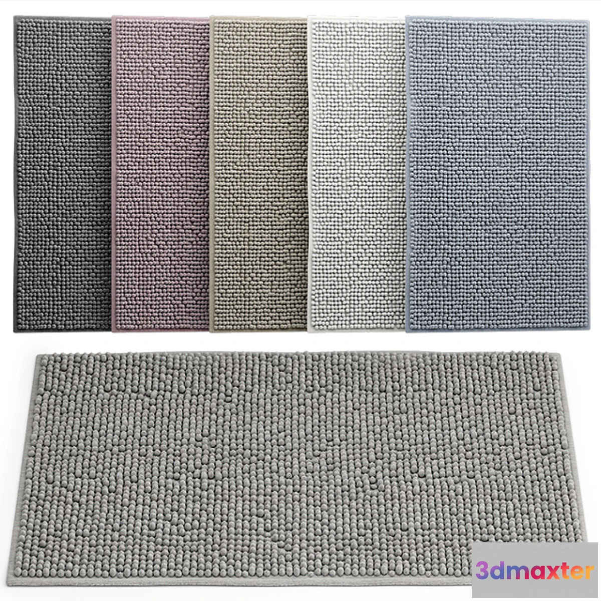 544155 - IKEA Toftbo _ Jysk FAGERSTA bath mat