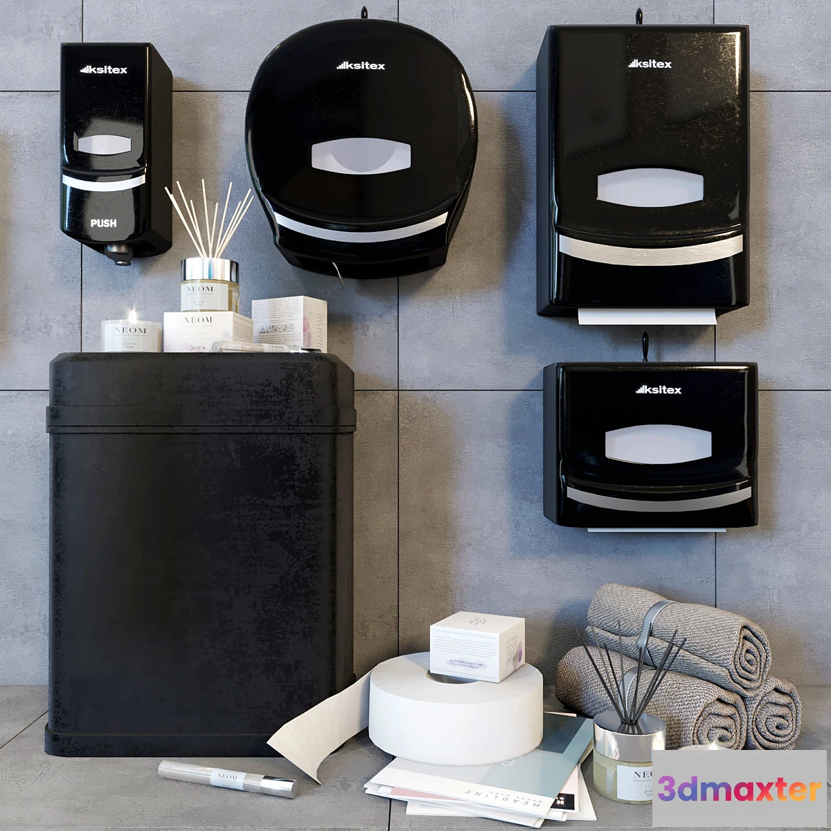 544161 - Ksitex_decorative set for bathroom