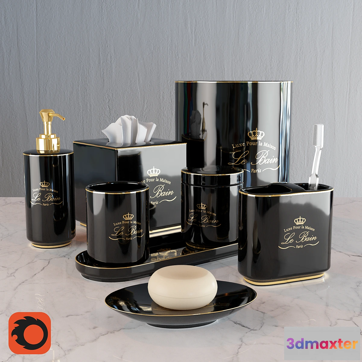 577106 - Kassatex Le Bain Black