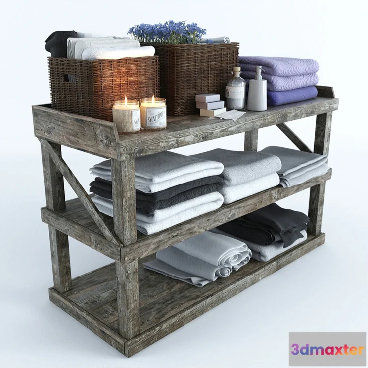 577150 - Decor toilet “Towels and Tinkerbell”