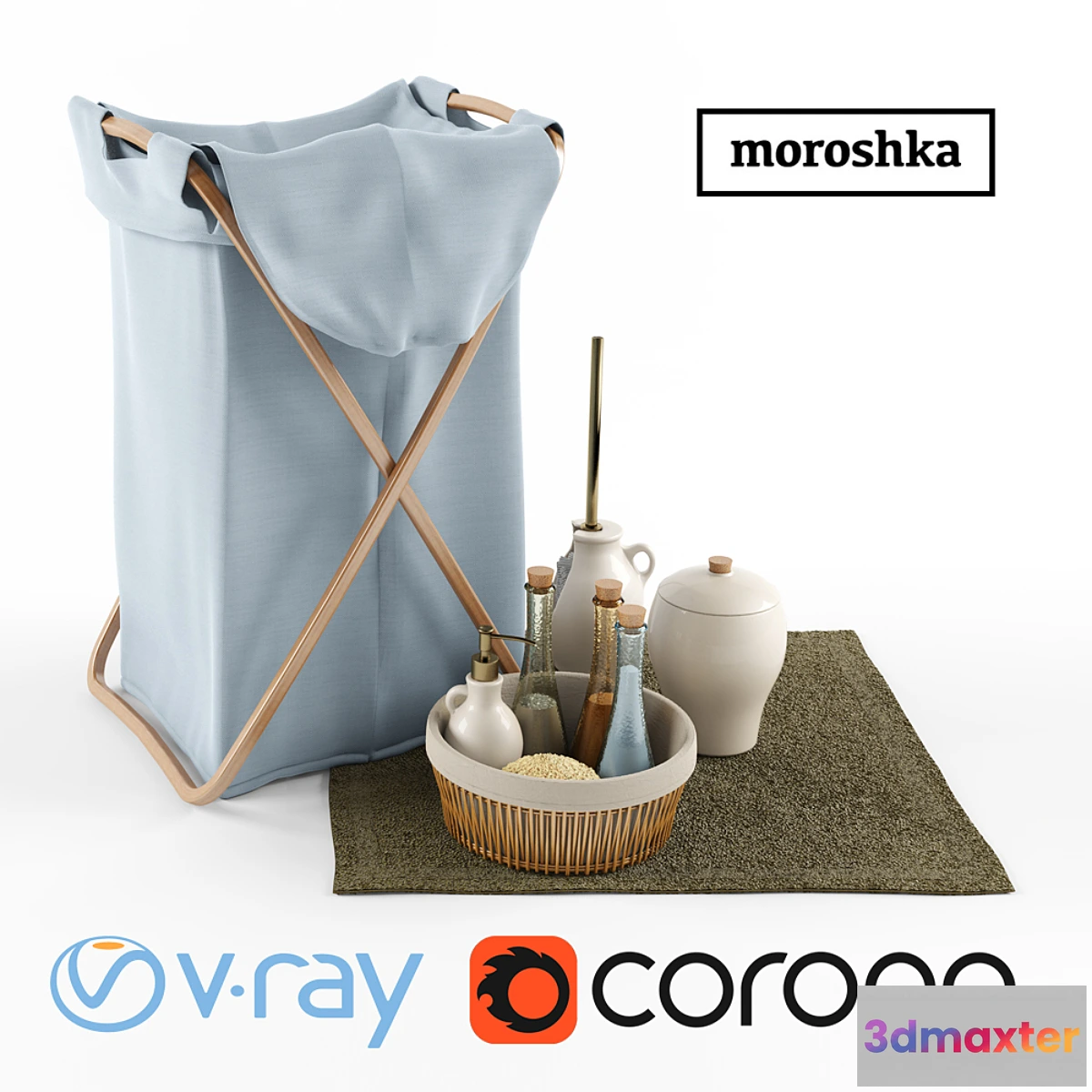 577176 - Laundry basket and accessories